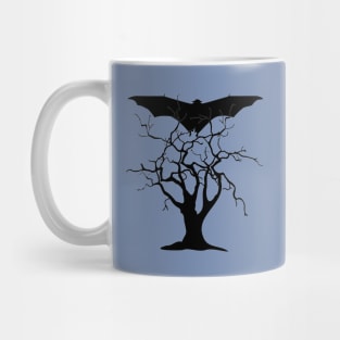 Bat and tree Mug